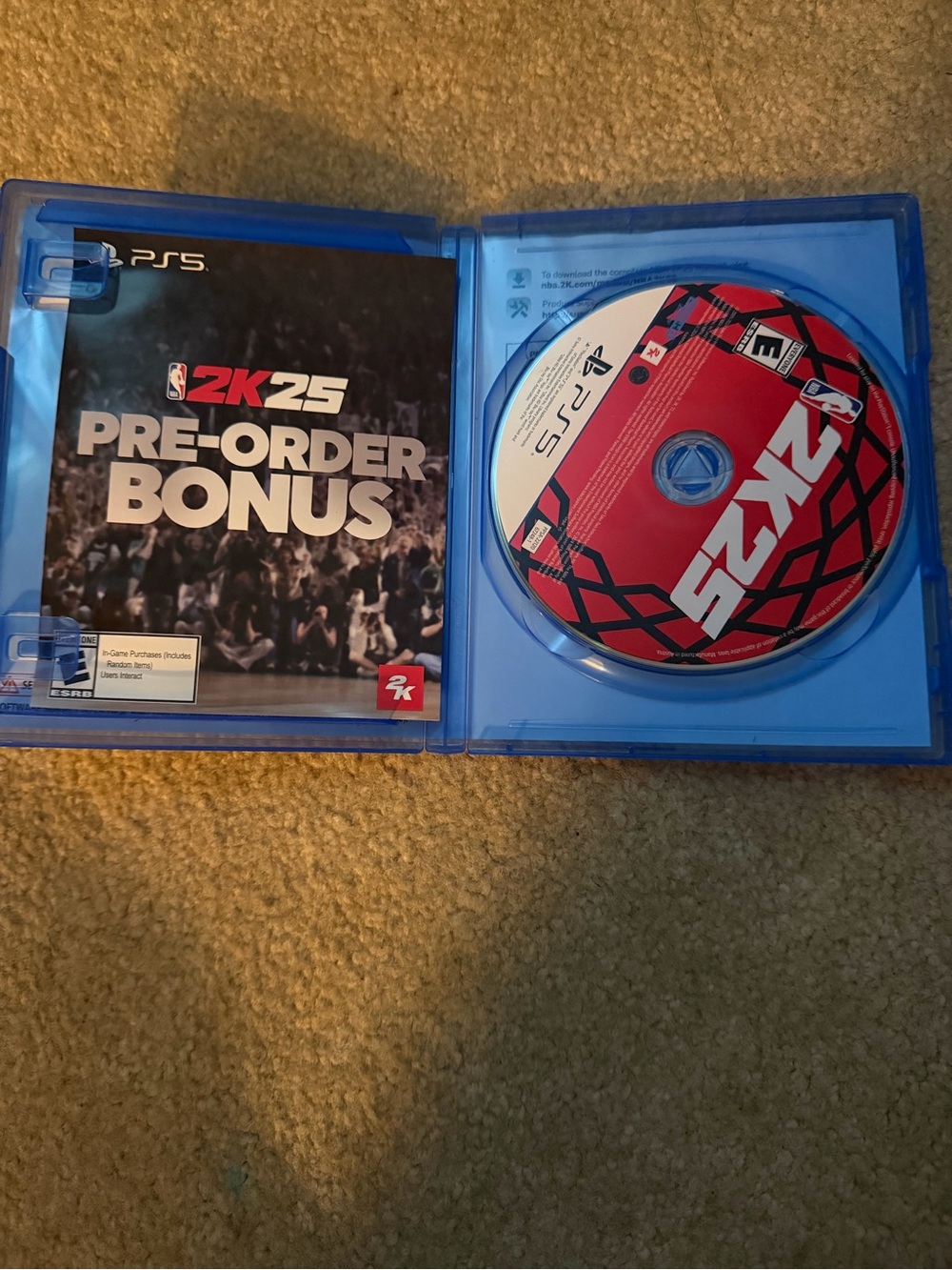 PS5 NBA 2K25 Standard Edition - Red Disc